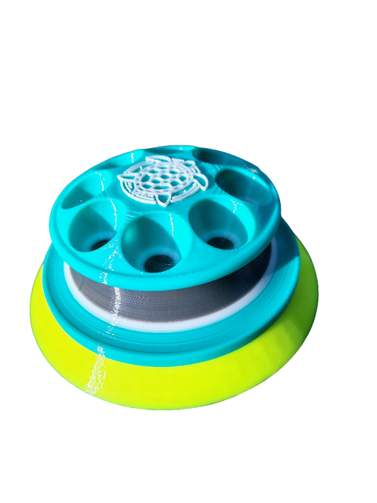 The SandTurtle (Mint ❄️, Gray 🌪️, Yellow 🫠) W/ 5" Hook and Loop Backer