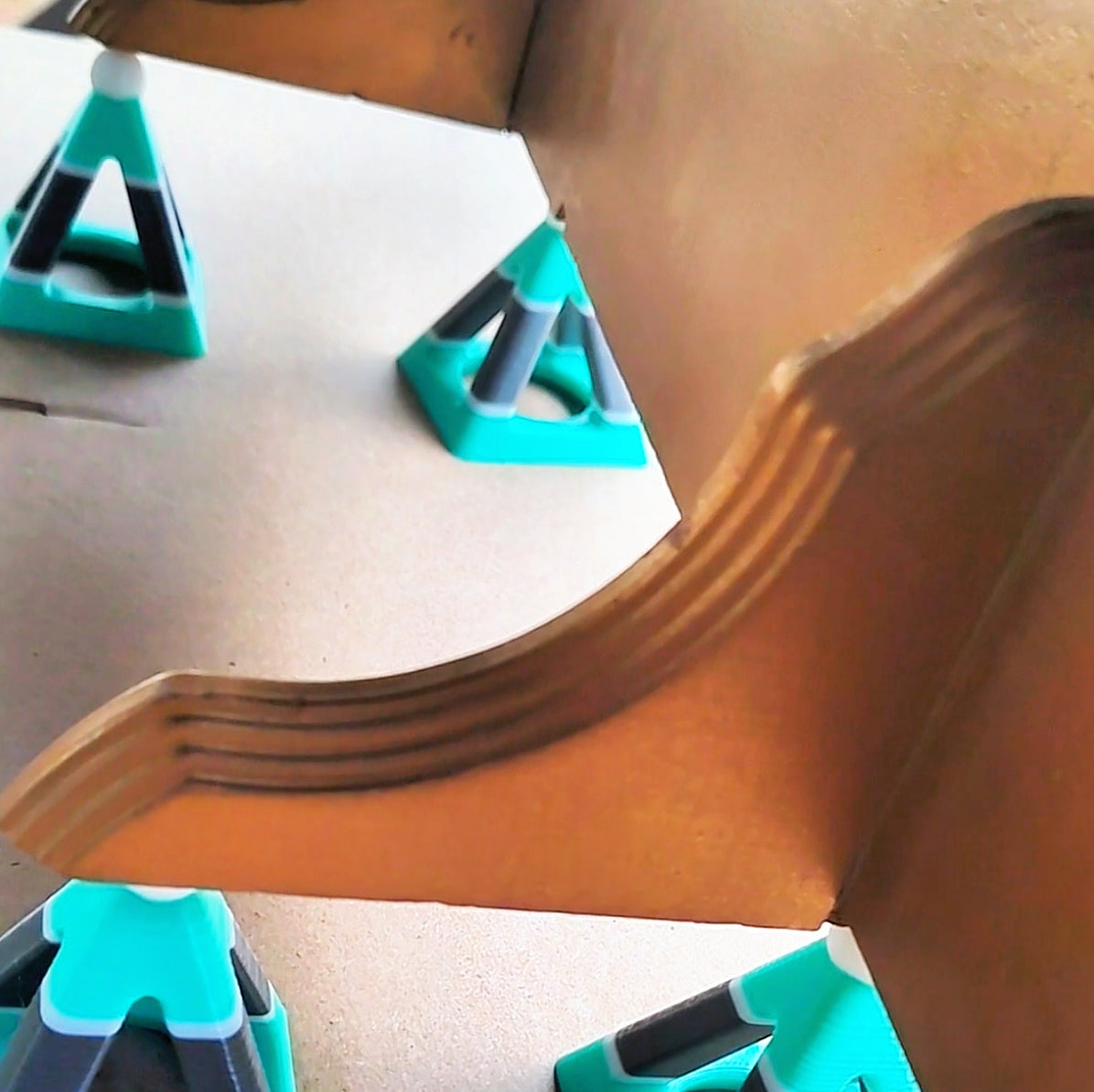 SandTurtle Tools Pro Riser Set – 2.5" Workpiece Elevation Stands (150 lb+ Support Each)