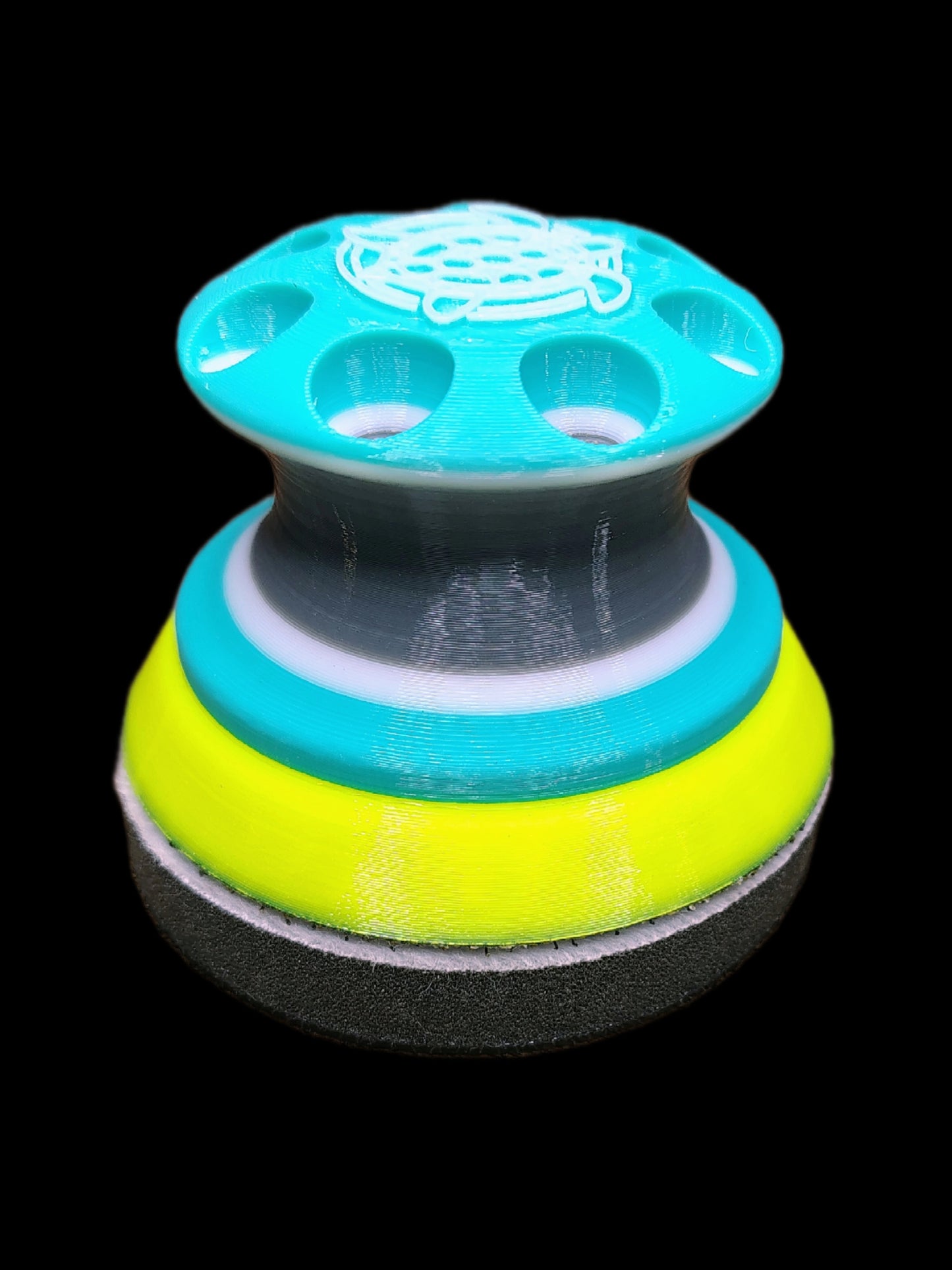 The SandTurtle Mini Kit - 3" Hook and Loop Hand Sander